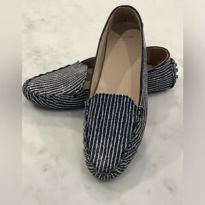 COLE HAAN Grand.OS Stripe slip-on Loafers Women 8M